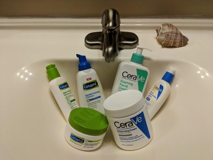 CeraVe vs Cetaphil Moisturizers and Cleansers