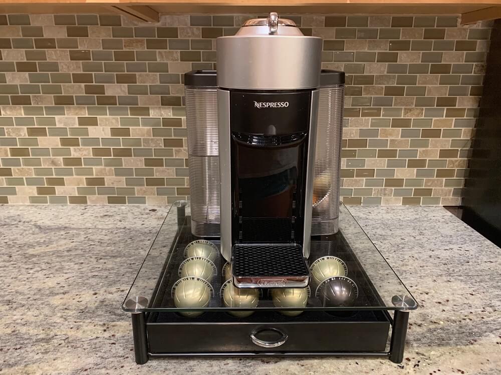 Nespresso coffee machine.